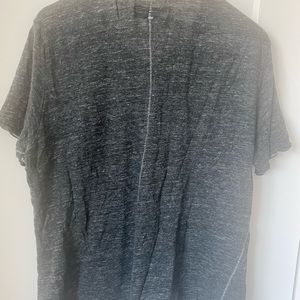 Mens rag and bone black pocket a shirt - L